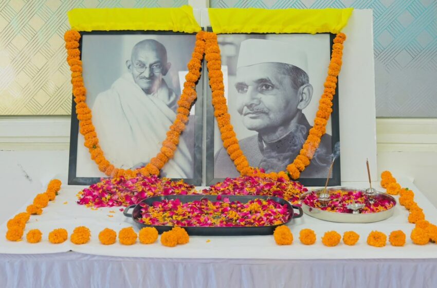  देहरादून में श्रद्धा एवं हर्षाेल्लास के साथ मनाई गई गांधी जयंती और शास्त्री जयंती