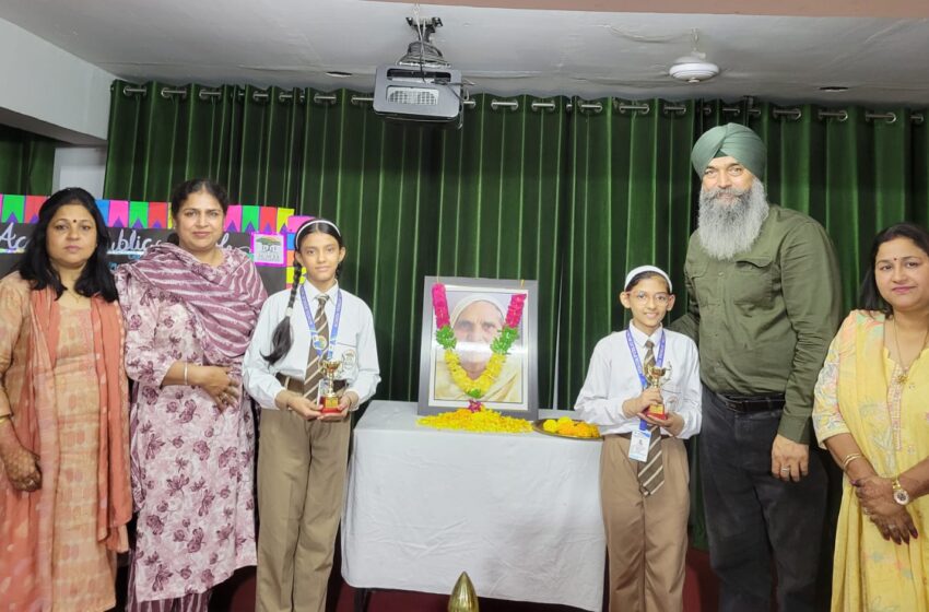  अकेशिया पब्लिक स्कूल में स्वर्ण कौर मेमोरियल वाद-विवाद प्रतियोगिता’ का आयोजन